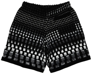 Supreme Gradient Grid Knit Short "Black"