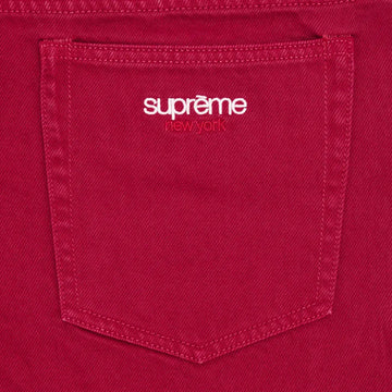 Supreme Baggy Jean (25FW) "Red"