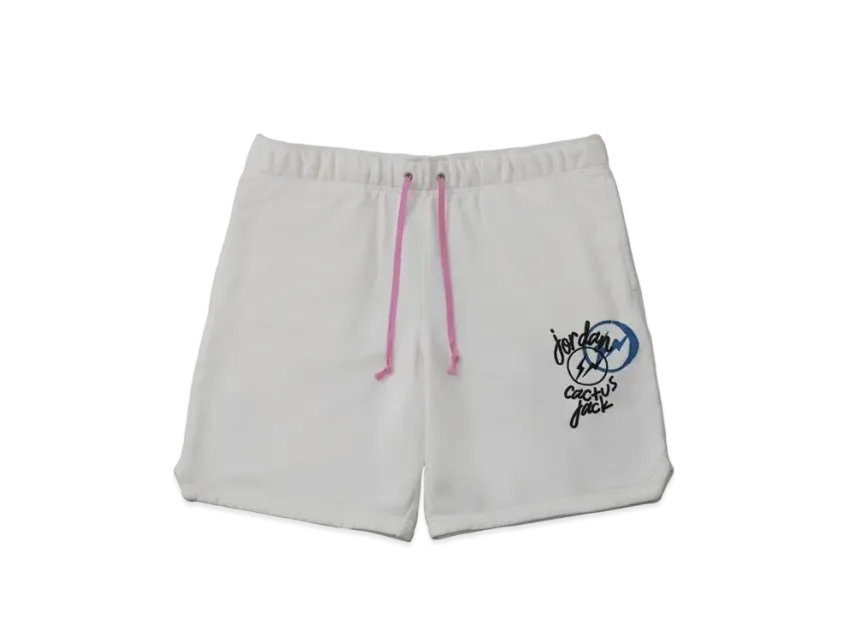 Air Jordan Travis Scott Fragment Shorts "White"