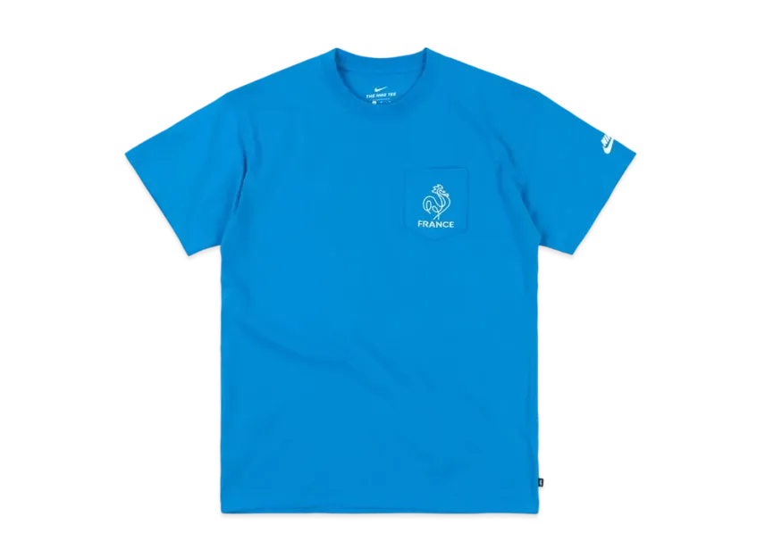 Nike SB Parra France Kit Men's Skateboard T-Shirt "Blue"