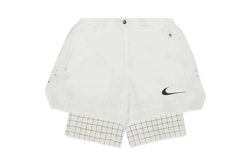 OFF-WHITE / Nike Shorts Grid "White"
