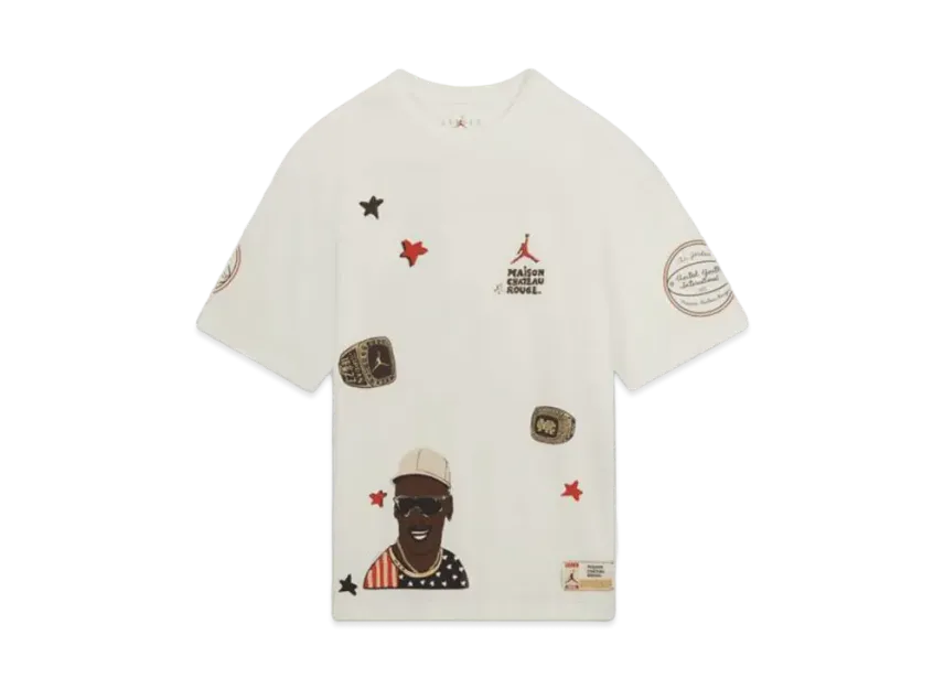 T-shirt homme Jordan x Maison Château Rouge #2 « Blanc »
