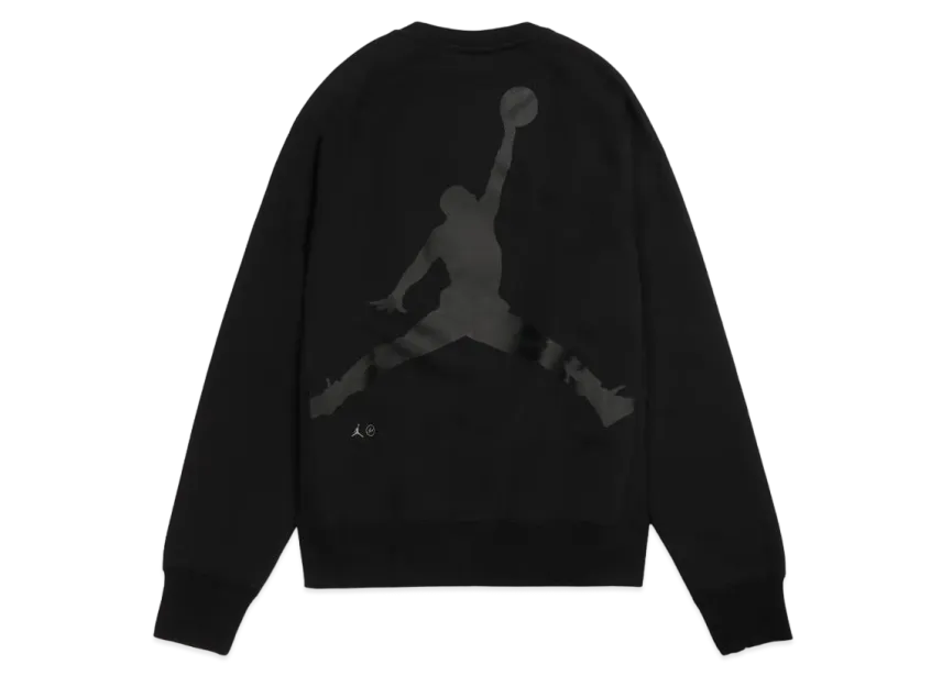 Air Jordan x Fragment Crewneck Sweatshirt "Black"