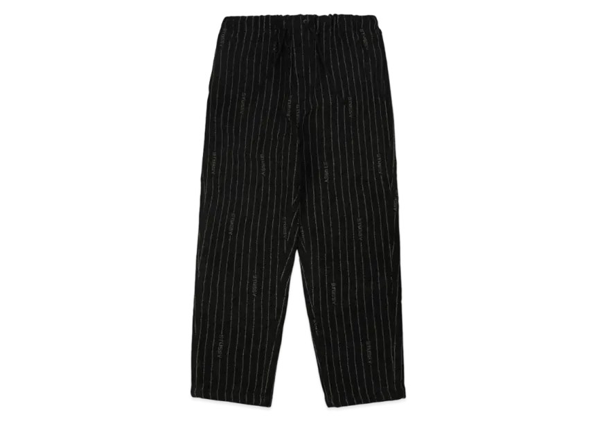 Stussy x Nike Striped Wool Pants "Black"