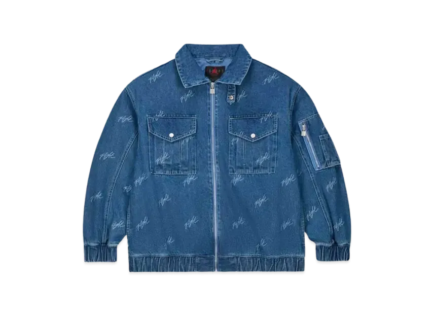 Nike Jordan Flight Heritage Womens Renegade Jacket "Denim"