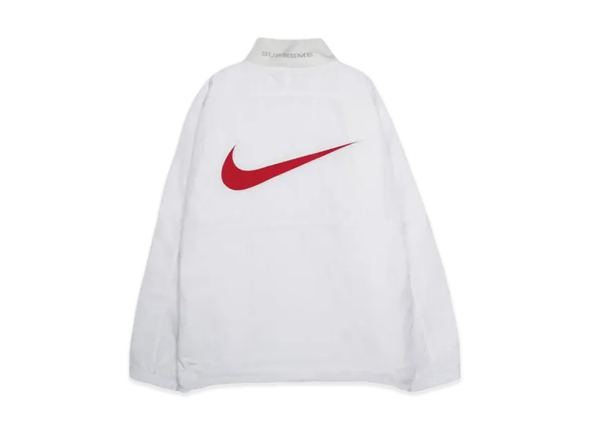 Supreme x Nike Ripstop Pullover "White"