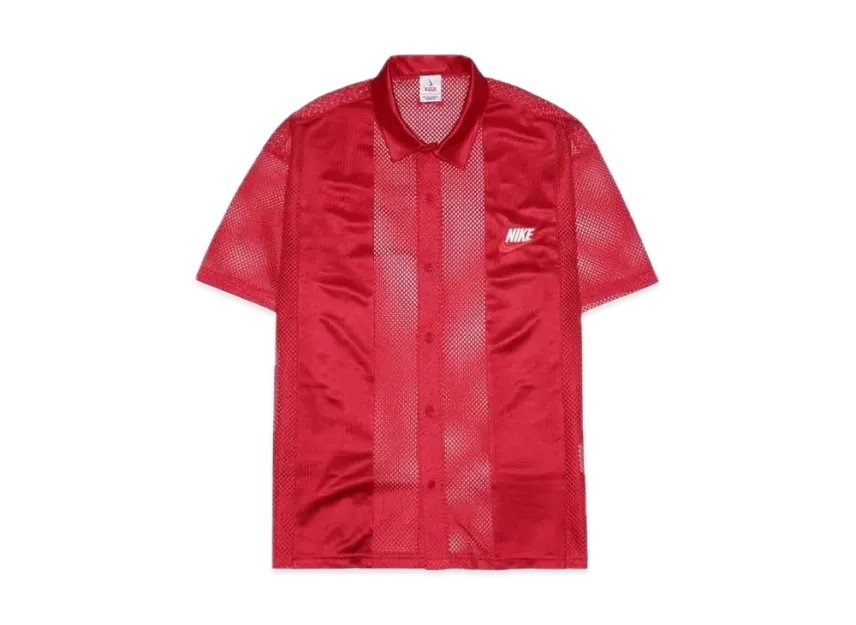 Supreme x Nike Mesh S/S Shirt "Red"