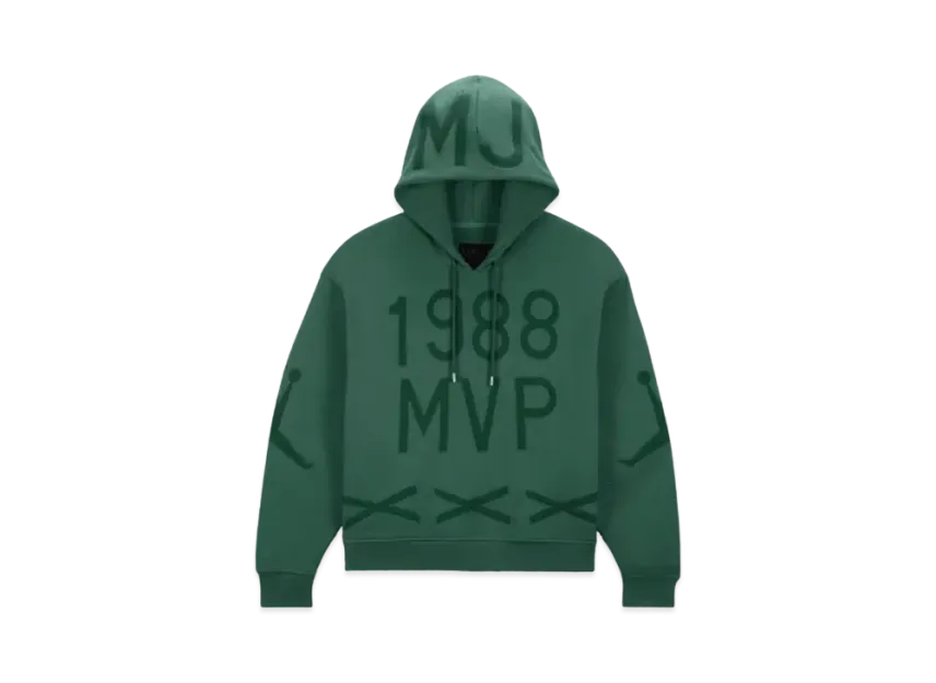 Nike Jordan x Nina Chanel Abney Fleece Hoodie "Green Stone"