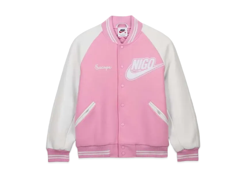 NIGO x Nike NRG Varsity Jacket "Pink" (NIGO)