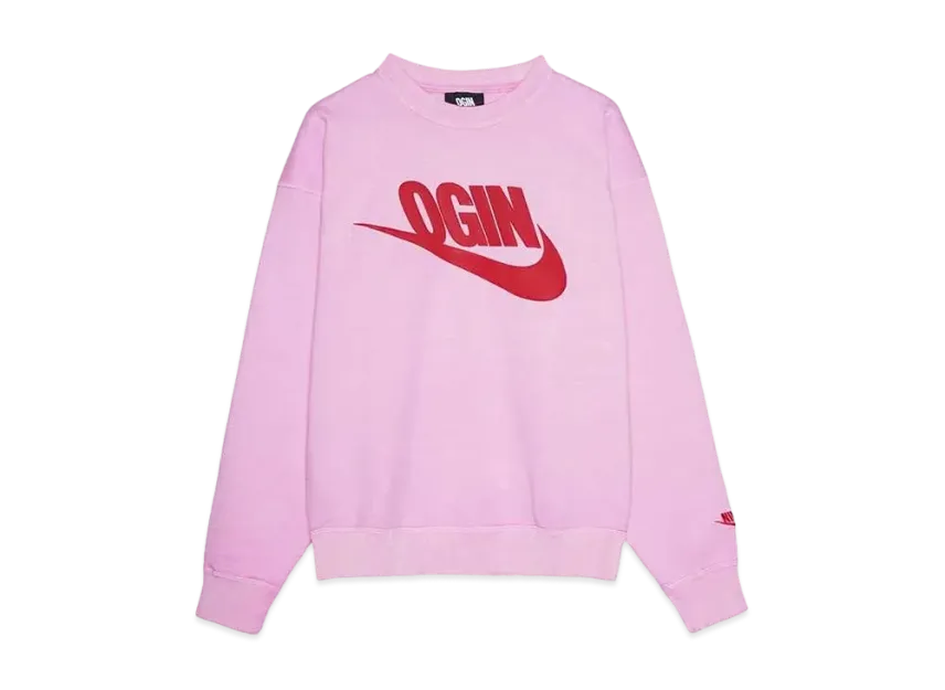 NIGO x Nike AS NRG Crew Fleece "Pink"(OGIN)