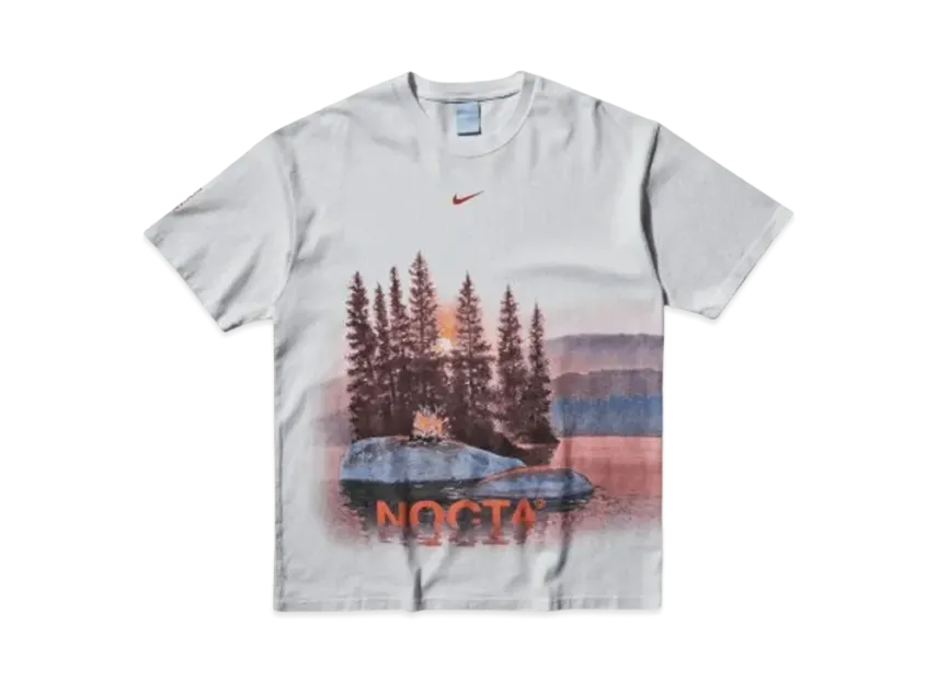 Nike x Drake NOCTA Men's Opal Reels T-Shirt (US Size) "White" FV7865-100