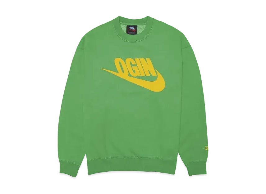 NIGO x Nike AS NRG Crew Fleece "Green"(OGIN)