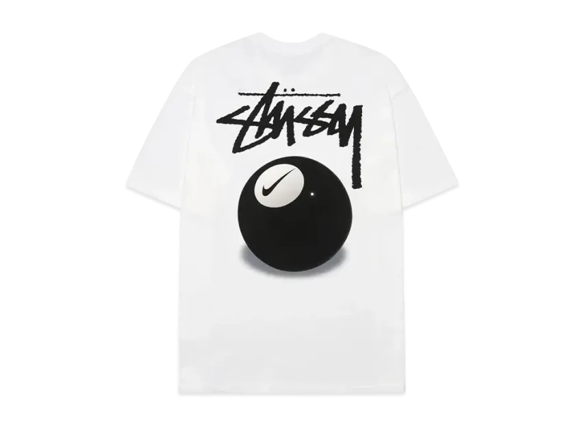 Stussy × Nike SS 8 Ball T-Shirt "White"