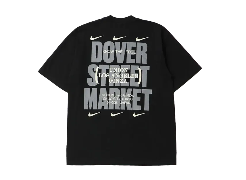 UNION x Dover Street Market Ginza x Nike U.N.D. 25 Fall Tee "Black"