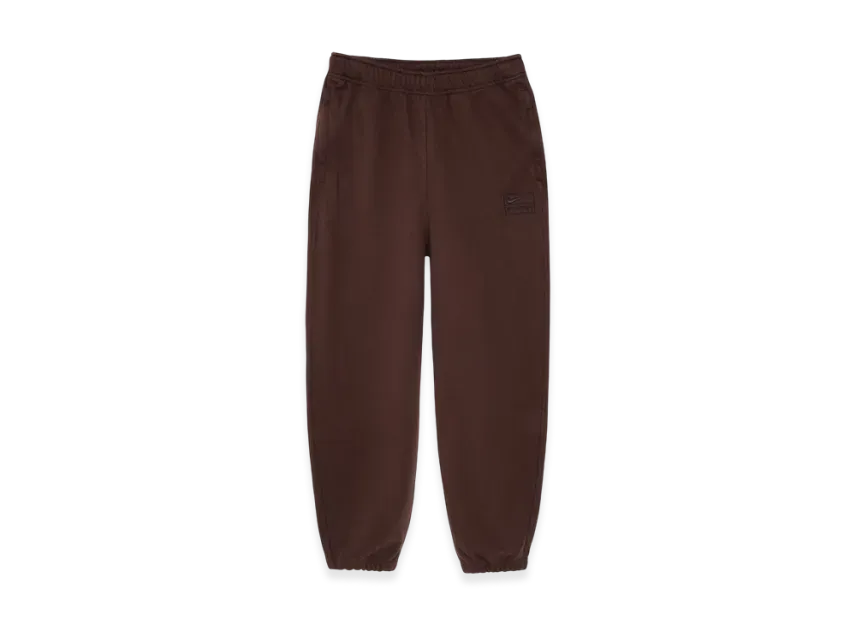 Stussy x Nike Stone Washed Fleece Pant "Dark Cinder" (Asia Size) FN5236-261
