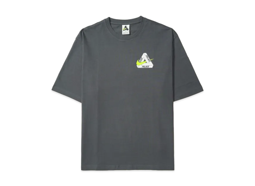 PALACE x Nike Tri Swoosh T-Shirt "Charcoal"