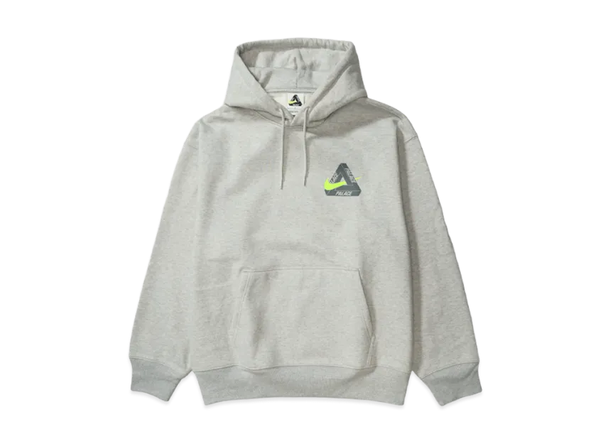 PALACE x Nike Tri Swoosh Hood "Grey Marl"