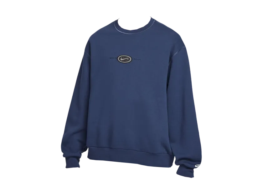 Nike SB x Eric Koston Fleece L/S Crew BB Koston "Midnight Navy"