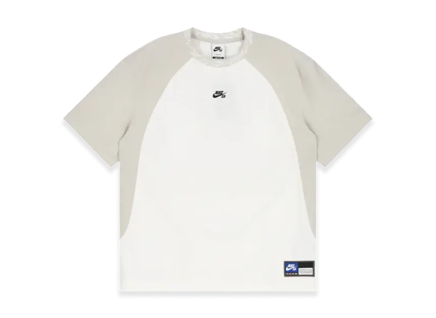 Nike Dri-Fit Knit Skateboard Jersey "White/Light Bone"