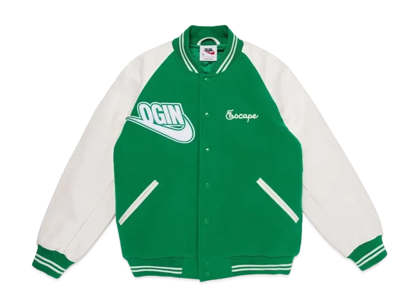 NIGO x Nike AS NRG Varsity Jacket "Green"(OGIN)