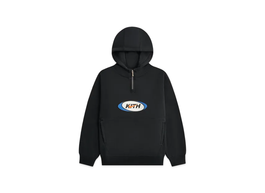 Kith x Nike Kids Quarter Zip Hoodie "Black"