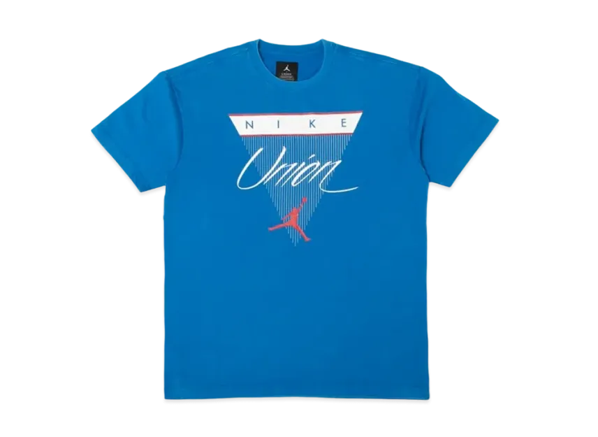 Air Jordan x Union NRG Vault Flight Triangle Tee "Blue"