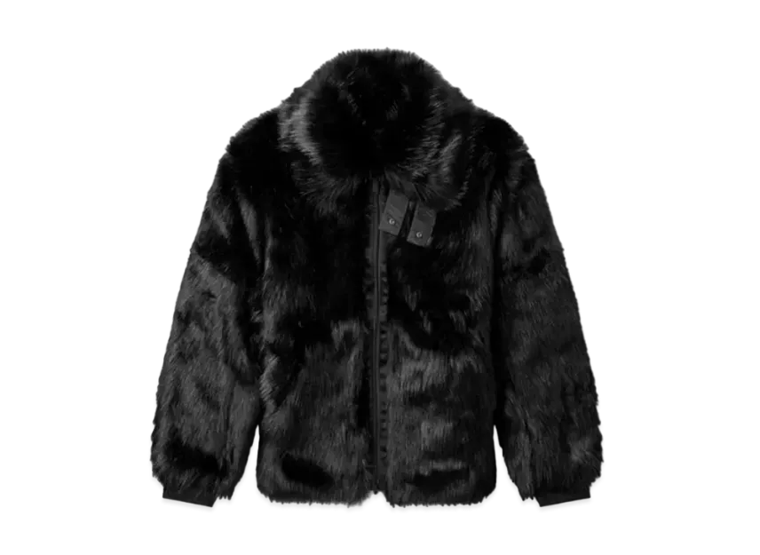 Manteau réversible en fausse fourrure Nike x Ambush pour Femme « Black »