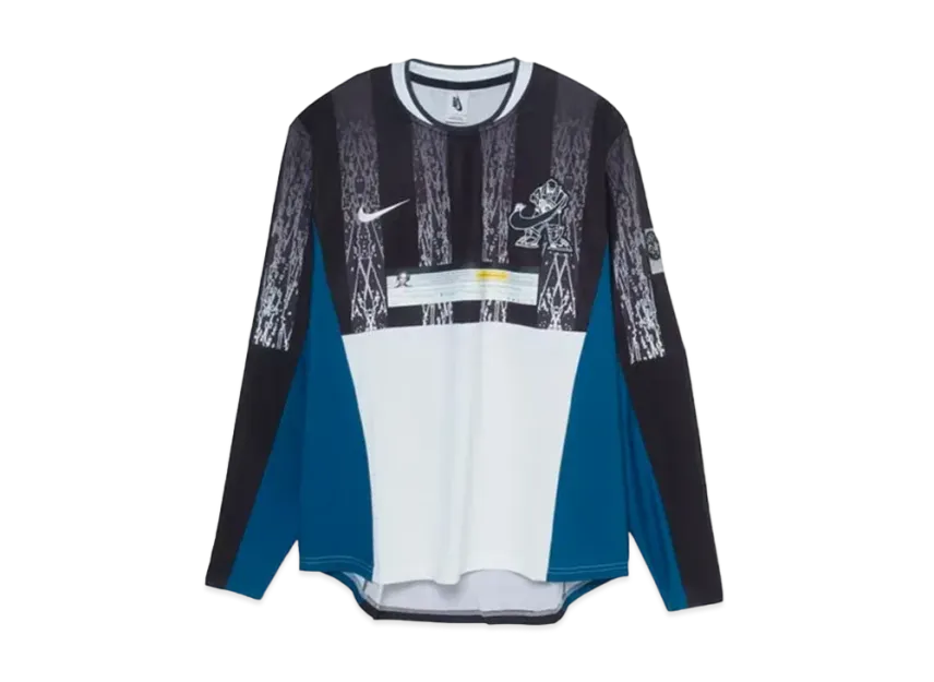 Nike x Cav Empt Long Sleeve Graphic Shirt Jersey "Black/White"