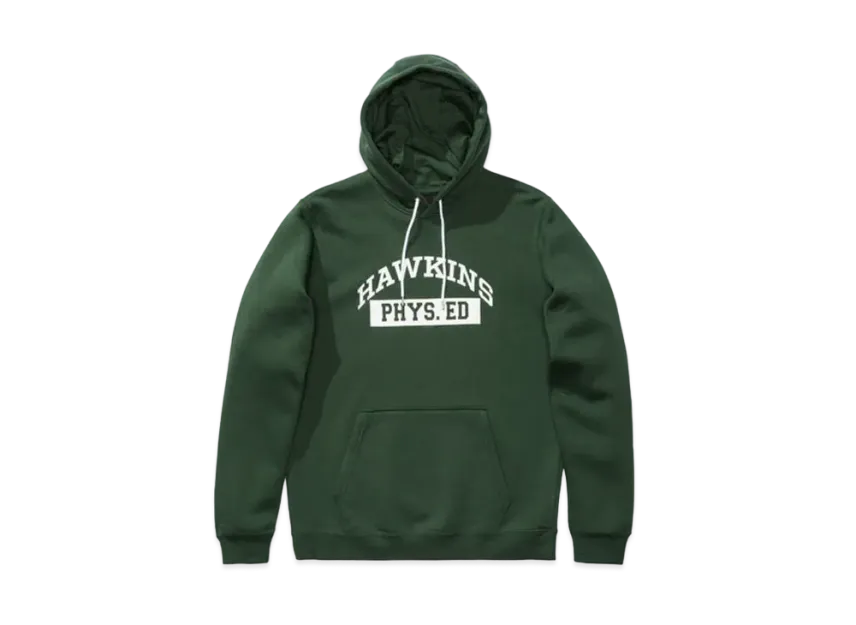 Nike x Stranger Things Hawkins High Hoodie "Green"