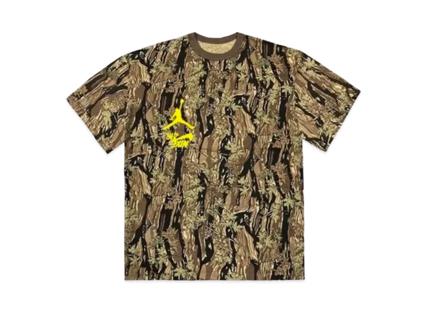 Air Jordan x Travis Cactus Jack Highest T-Shirt "Camo"