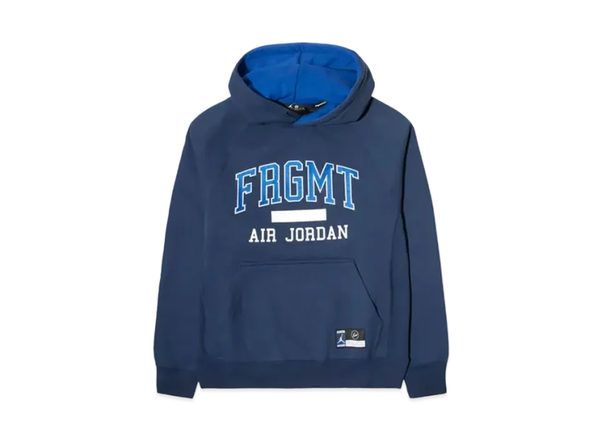 Air Jordan x Fragment Pullover Hoodie "Blue"