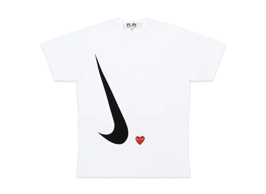 Nike x CDG Play T-Shirt "White" AE-T402-051