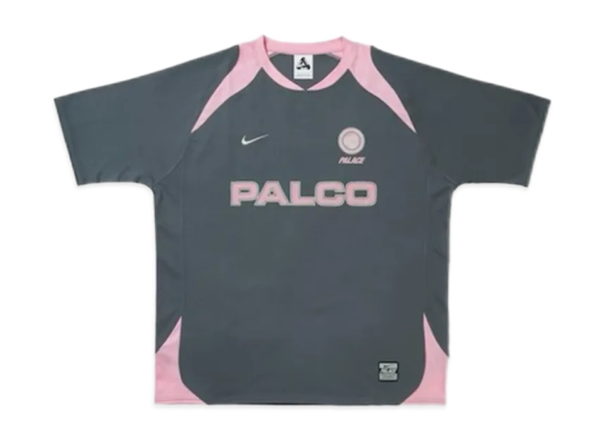 PALACE x Nike Shop Exclusive Jersey (Harajuku) "Charcoal/Pink"