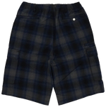 Supreme Shadow Plaid Cargo Short "Navy"