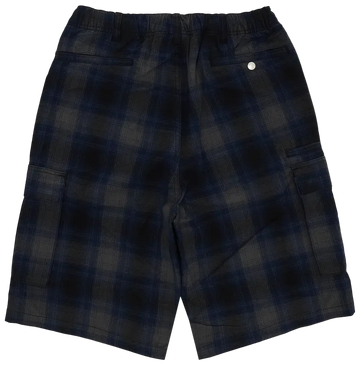 Supreme Shadow Plaid Cargo Short "Navy"