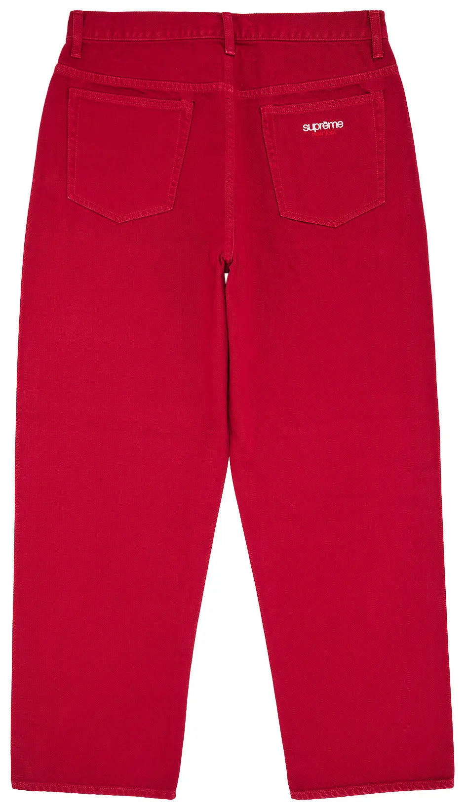 Supreme Baggy Jean (25FW) "Red"