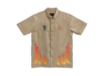 Chemise boutonnée Air Jordan x Travis Cactus Jack "Khaki Desert"
