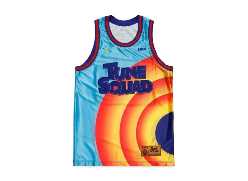 Nike LeBron Space "Tune Squad" Dri-FIT Jersey "Blue"