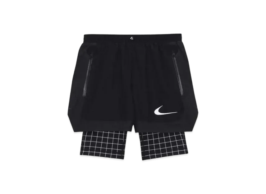 OFF-WHITE / Nike Shorts Grid « Black »