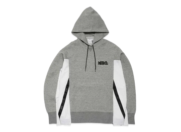 Sacai x Nike NRG Pullover Hoodie "Dark Grey Heather"