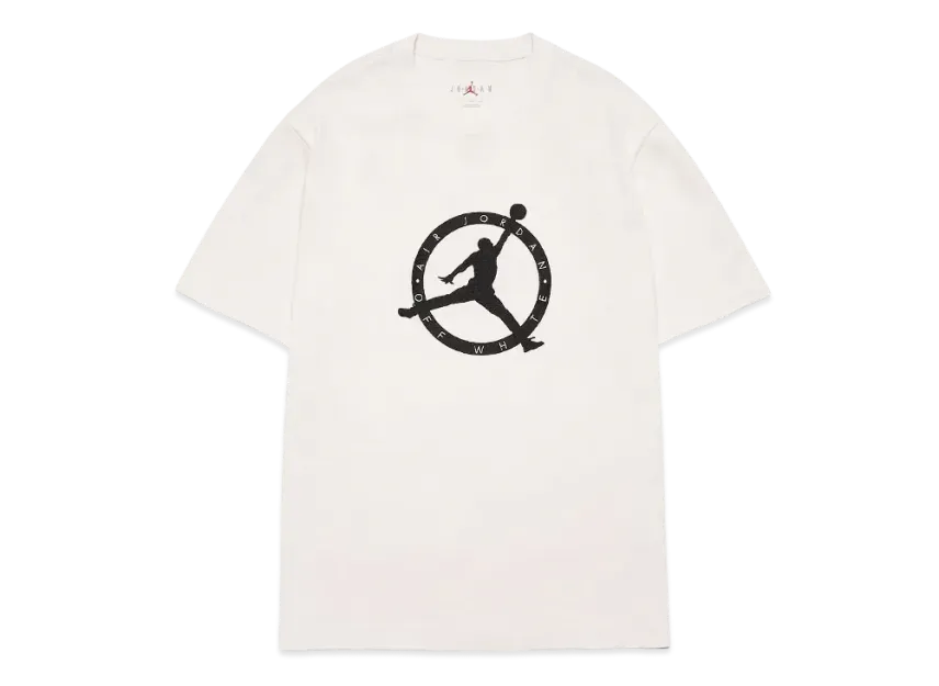 Air Jordan Off-White™️ Short Sleeve T-shrit "Gray"