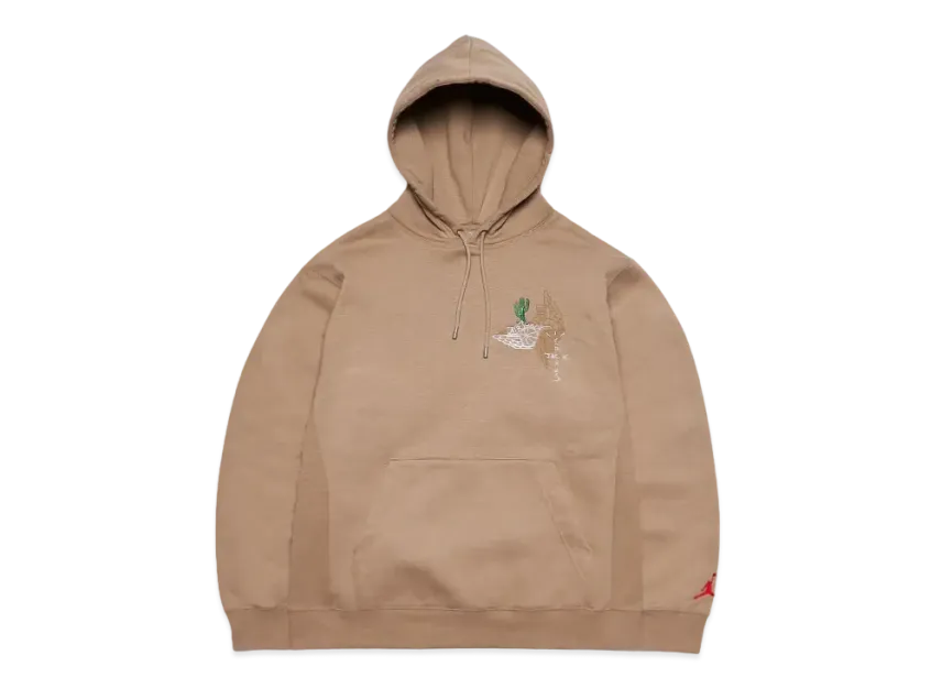 Air Jordan x Travis Cactus Jack Pullover Hoodie "Khaki Desert"