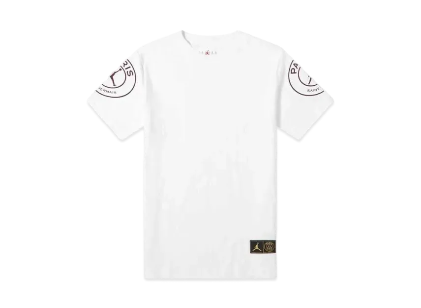 Jordan Paris Saint-Germain Logo Tee "White"