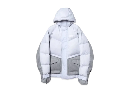Nike x Sacai Mens Down Parka "Pure Platinum"