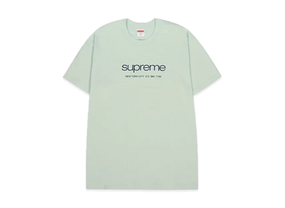 Supreme Shop Tee "Pale Mint"