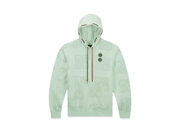 Jordan x Clot All Over Print Fleece Hoodie "Green"