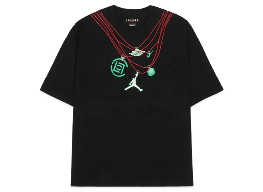 Jordan x Clot Short Sleeve T-shirt "Black"