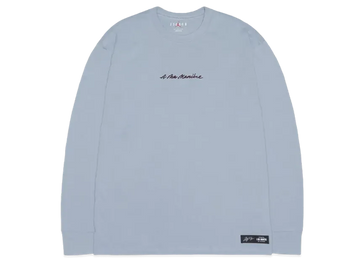 Jordan A ma maniere Long sleeve Tee "Obsidian Mist"