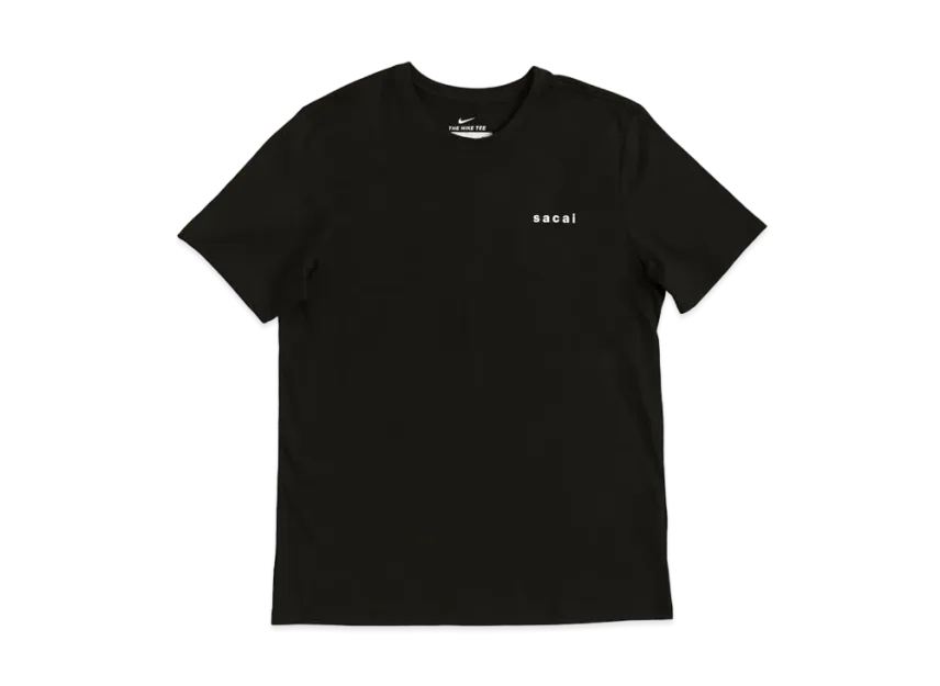 sacai x Nike You Can't Stop Us Customized T-Shirt "Black"