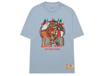 Jordan x Maison Château Rouge Men's Tee #1 "Light Blue"